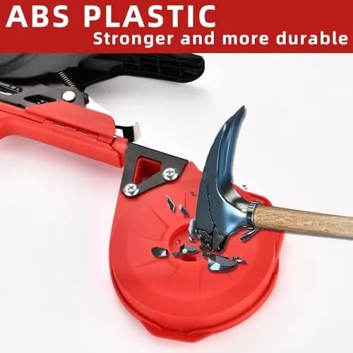 SUCA Plant Tying Machine with 20 Rolls Tape | Lightweight Aluminum Tool for Vine & Branch Tying (Red) thumbnail 6
