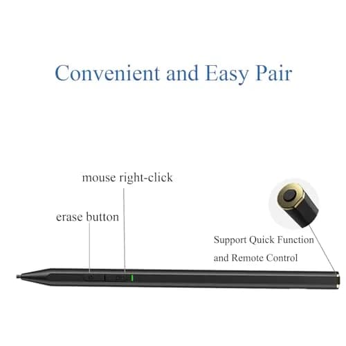 Mingxiong Active Pen 2.0 (C582S) with Bluetooth & MPP 2.0 Technology | 4096 Pressure Levels, 70-Hour Battery Life thumbnail 6