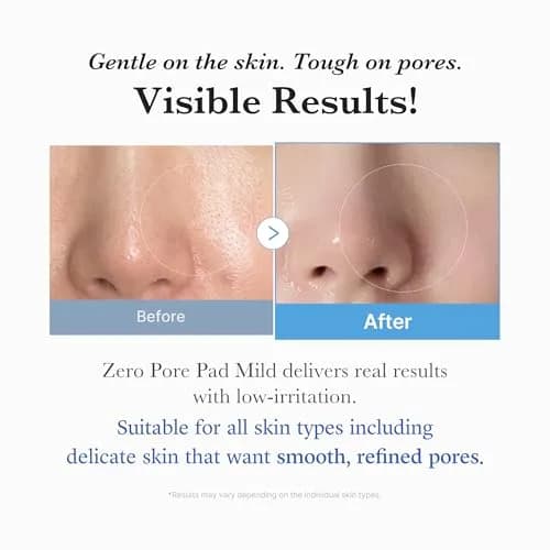 medicube Zero Pore Pads Mild 2.0 Toner Pads 70 Count (Pack of 1) | Gentle Exfoliation for Pores & Blackheads thumbnail 5