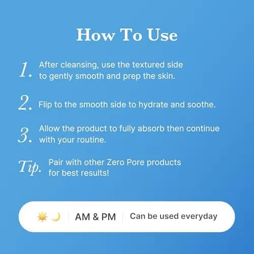 medicube Zero Pore Pads Mild 2.0 Toner Pads 70 Count (Pack of 1) | Gentle Exfoliation for Pores & Blackheads thumbnail 6