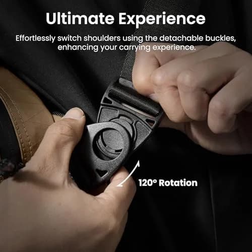 tomtoc 5.5L X-Pac Sling Crossbody Bag for Nintendo Switch 2/ROG Xbox Ally X | Urban Waterproof Design thumbnail 5
