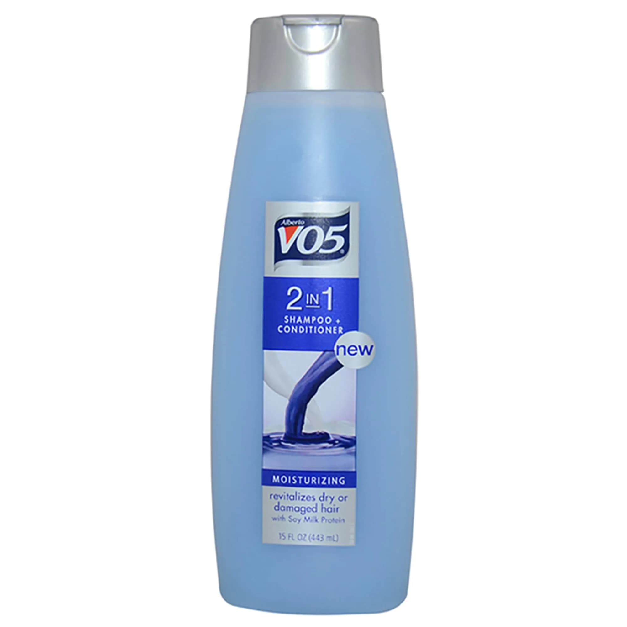 VO5 2 in 1 Moisturizing Shampoo & Conditioner 15 oz | Soft, shiny hair with vitamins & natural oils