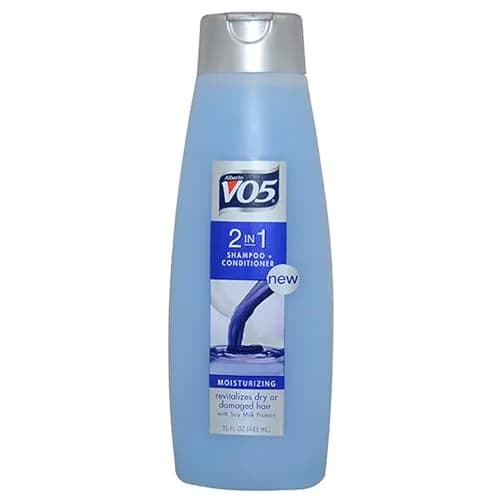 VO5 2 in 1 Moisturizing Shampoo & Conditioner 15 oz | Soft, shiny hair with vitamins & natural oils thumbnail 1