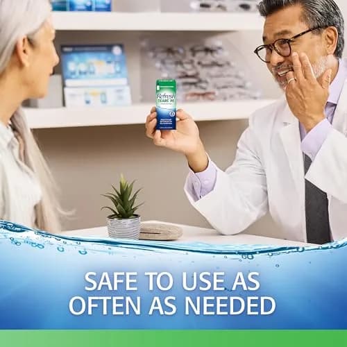 Refresh Tears PF Preservative-Free Artificial Tears Lubricant Eye Drops 10 mL (0.33 fl oz) | Fast-Acting Relief for Dry Eyes thumbnail 6