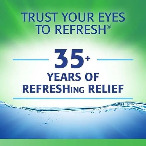 Refresh Tears PF Preservative-Free Artificial Tears Lubricant Eye Drops 10 mL (0.33 fl oz) | Fast-Acting Relief for Dry Eyes thumbnail 3