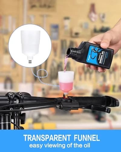 cyctravel Hydraulic Brake Bleed Kit for Shimano Disc Brakes 150ml (5 Fl Oz) | USA Import with Mineral Oil thumbnail 4