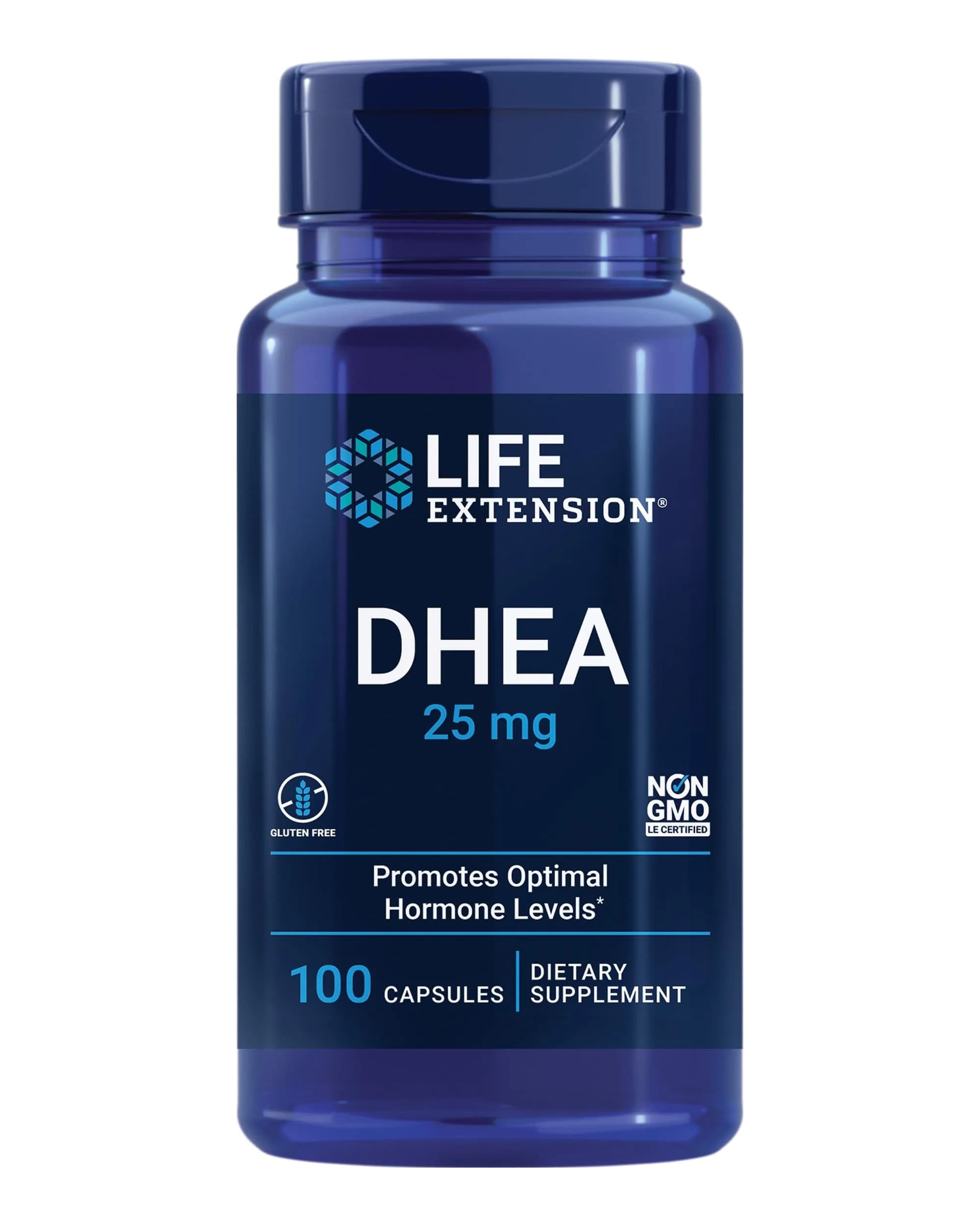 Life Extension N-Acetyl-L-Cysteine (NAC) 600 mg & DHEA 25 mg | Immune, Respiratory, Hormone Balance Support | 60 Capsules - view 5