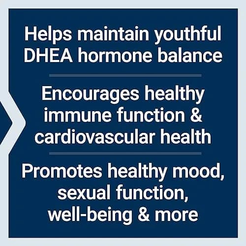 Life Extension N-Acetyl-L-Cysteine (NAC) 600 mg & DHEA 25 mg | Immune, Respiratory, Hormone Balance Support | 60 Capsules thumbnail 7