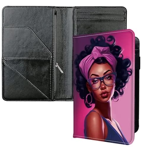 JANENFNA Server Books for Waitress with 7 Large Pockets | Waterproof PU Leather Organizer (7.5in x 5in) thumbnail 1