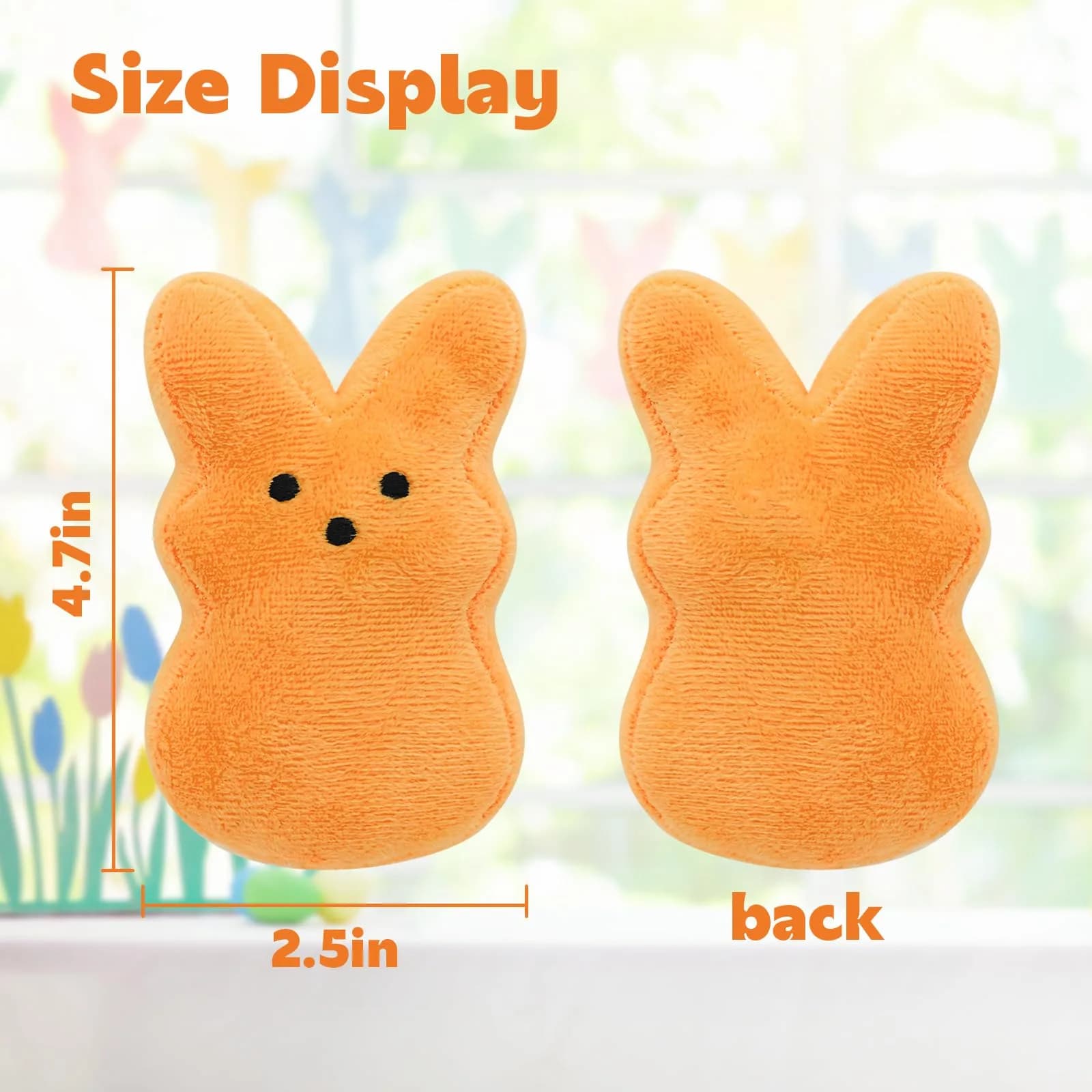 RLXGCZ Easter Bunny Plush Toys Set - 12 Pcs, 5-Inch Bunnies - view 3