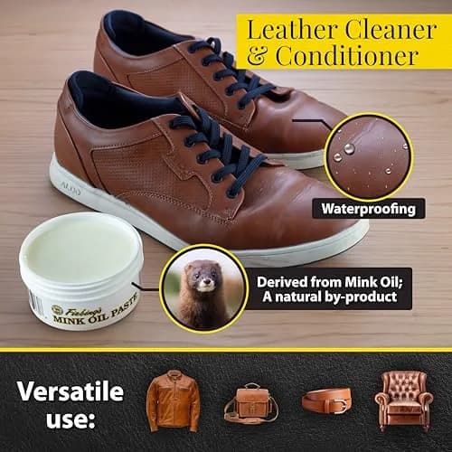 Fiebing's Mink Oil for Leather Boots 2 Pack | Waterproof & Preserves Leather (6 oz Each) thumbnail 4