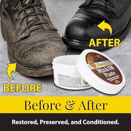 Fiebing's Mink Oil for Leather Boots 2 Pack | Waterproof & Preserves Leather (6 oz Each) thumbnail 3
