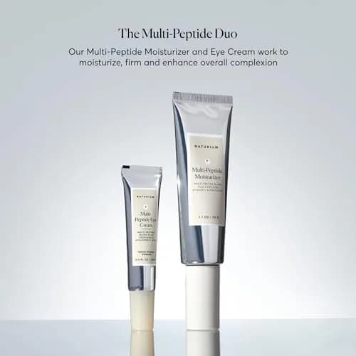 Naturium Multi-Peptide Moisturizer Jumbo, Hydrating & Smoothing Skin Care, 255 ml (8.5 fl oz) | Clinically Effective Formula thumbnail 7