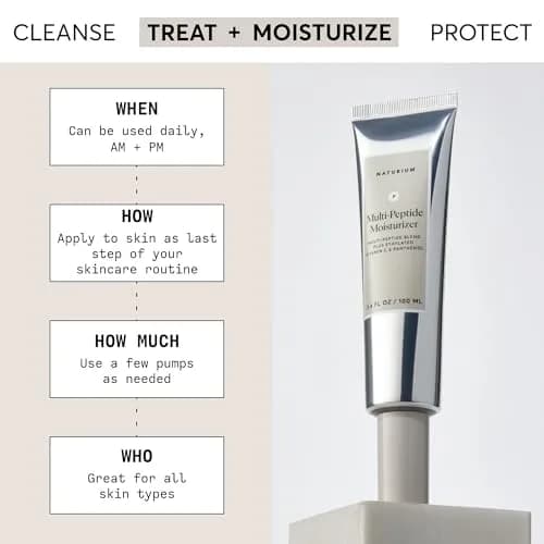 Naturium Multi-Peptide Moisturizer Jumbo, Hydrating & Smoothing Skin Care, 255 ml (8.5 fl oz) | Clinically Effective Formula thumbnail 2