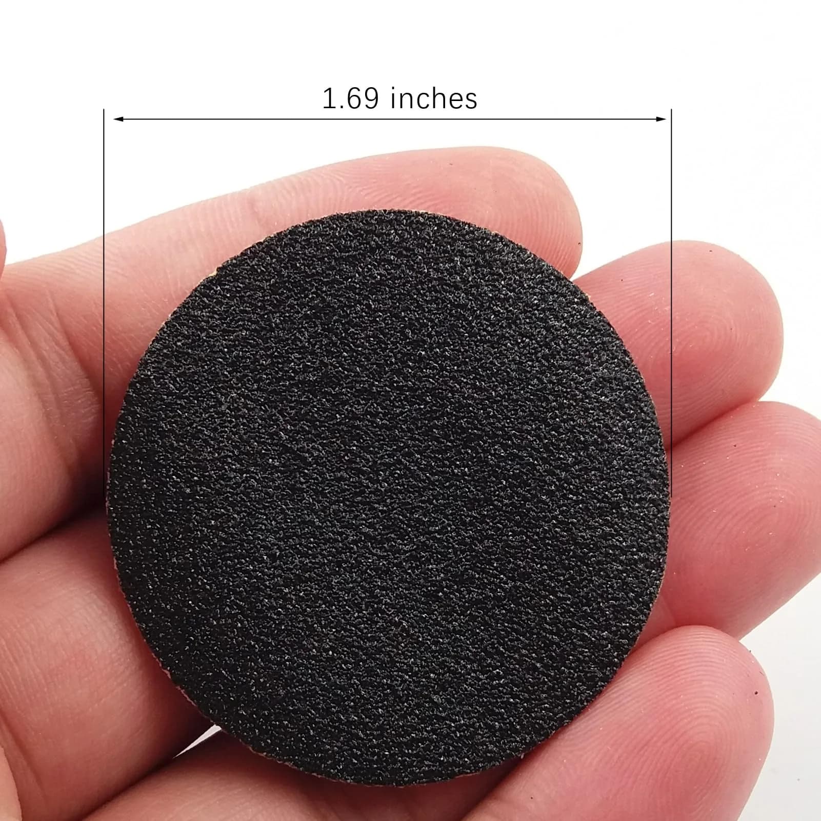 I·B·N G 60pcs Sandpaper Refill Discs for Electric Foot File 1.69" Diameter | Fine 180 Grit - view 6