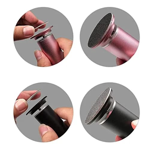 I·B·N G 60pcs Sandpaper Refill Discs Medium 100 Grit | For Electric Foot Files thumbnail 3