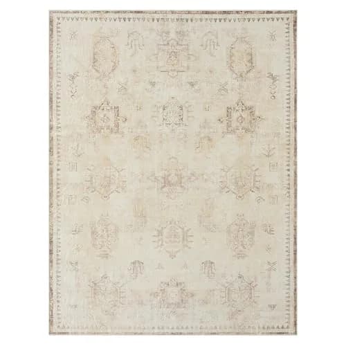 Harlow Hill 3x4 Machine Washable Area Rug | Water-Repellent & Stain-Resistant, Non-Slip Latex Backing (91 characters) thumbnail 1