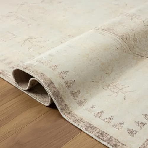 Harlow Hill 3x4 Machine Washable Area Rug | Water-Repellent & Stain-Resistant, Non-Slip Latex Backing (91 characters) thumbnail 3