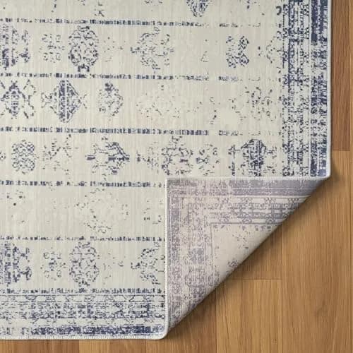 Harlow Hill 5x7 Machine Washable Area Rug | Water-Repellent & Stain-Resistant, Non-Slip Latex Backing thumbnail 6