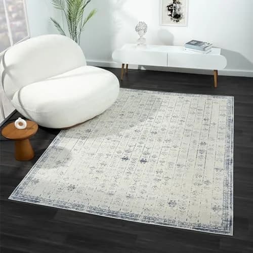 Harlow Hill 5x7 Machine Washable Area Rug | Water-Repellent & Stain-Resistant, Non-Slip Latex Backing thumbnail 7