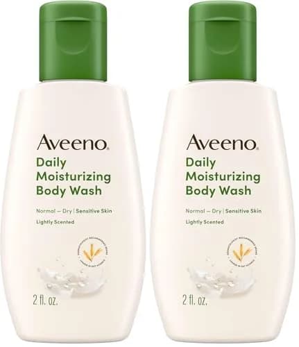 Aveeno Daily Moisturizing Body Wash 200ml (6.76 Fl Oz) | Prebiotic Oat for Dry Sensitive Skin thumbnail 1
