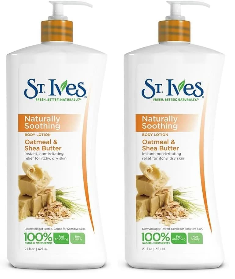 St. Ives Nourish & Soothe Oatmeal & Shea Butter Body Lotion 1242ml (42 Fl Oz) | Gentle Hydration for Sensitive Skin — multi