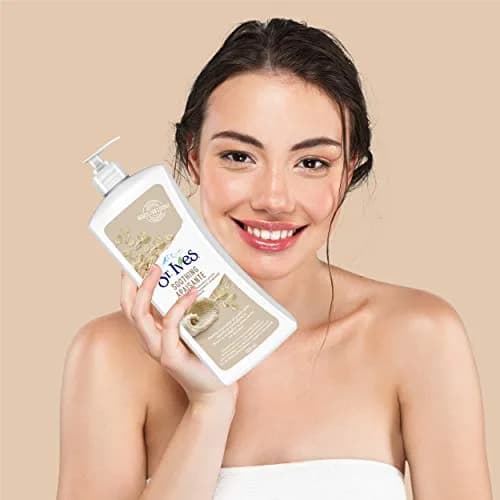 St. Ives Nourish & Soothe Oatmeal & Shea Butter Body Lotion 1242ml (42 Fl Oz) | Gentle Hydration for Sensitive Skin thumbnail 4