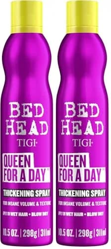 TIGI Bed Head Queen For A Day Volumizing Hair Spray 630ml (21 fl oz) | Thickening & Texturizing for Fine Hair thumbnail 1