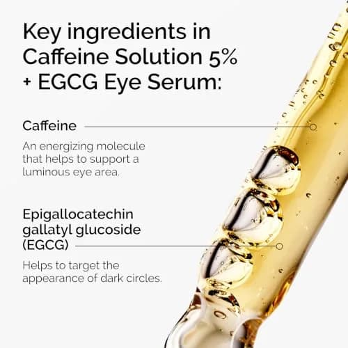 The Ordinary Caffeine Solution 5% + EGCG Eye Serum 60ml (2 Fl Oz) | Reduces Puffiness & Dark Circles thumbnail 3