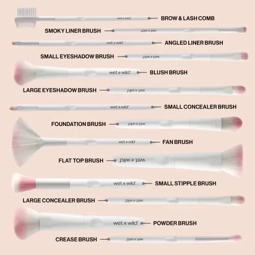wet n wild Fan Brush - Pack of 2 for Highlighter & Blush Application thumbnail 4