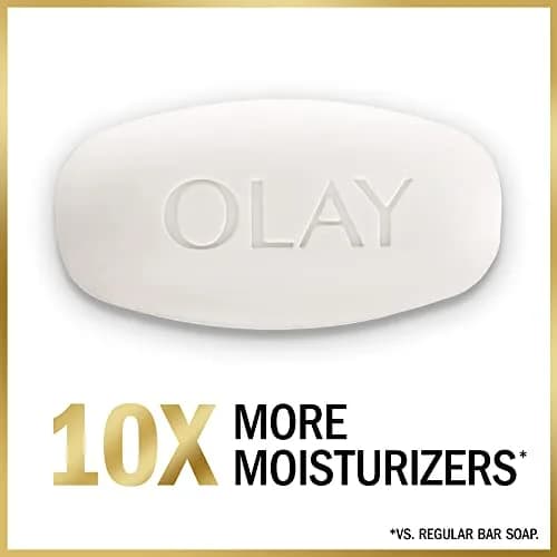 Olay Age Defying Beauty Bar Soap 4 ct | Gentle, Unscented Skin Cleanser for Dry Skin thumbnail 2