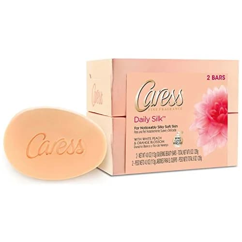 Caress Daily Silk Body Soap for Women 3.75 oz | Silkening Moisturizing Bar with Silk Extract & Floral Oil thumbnail 5