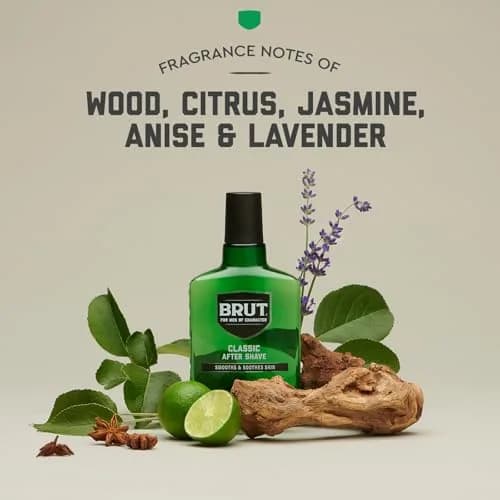 Brut Original Fragrance After Shave Lotion 148ml (5 Fl Oz) | Classic Scent for Men thumbnail 2