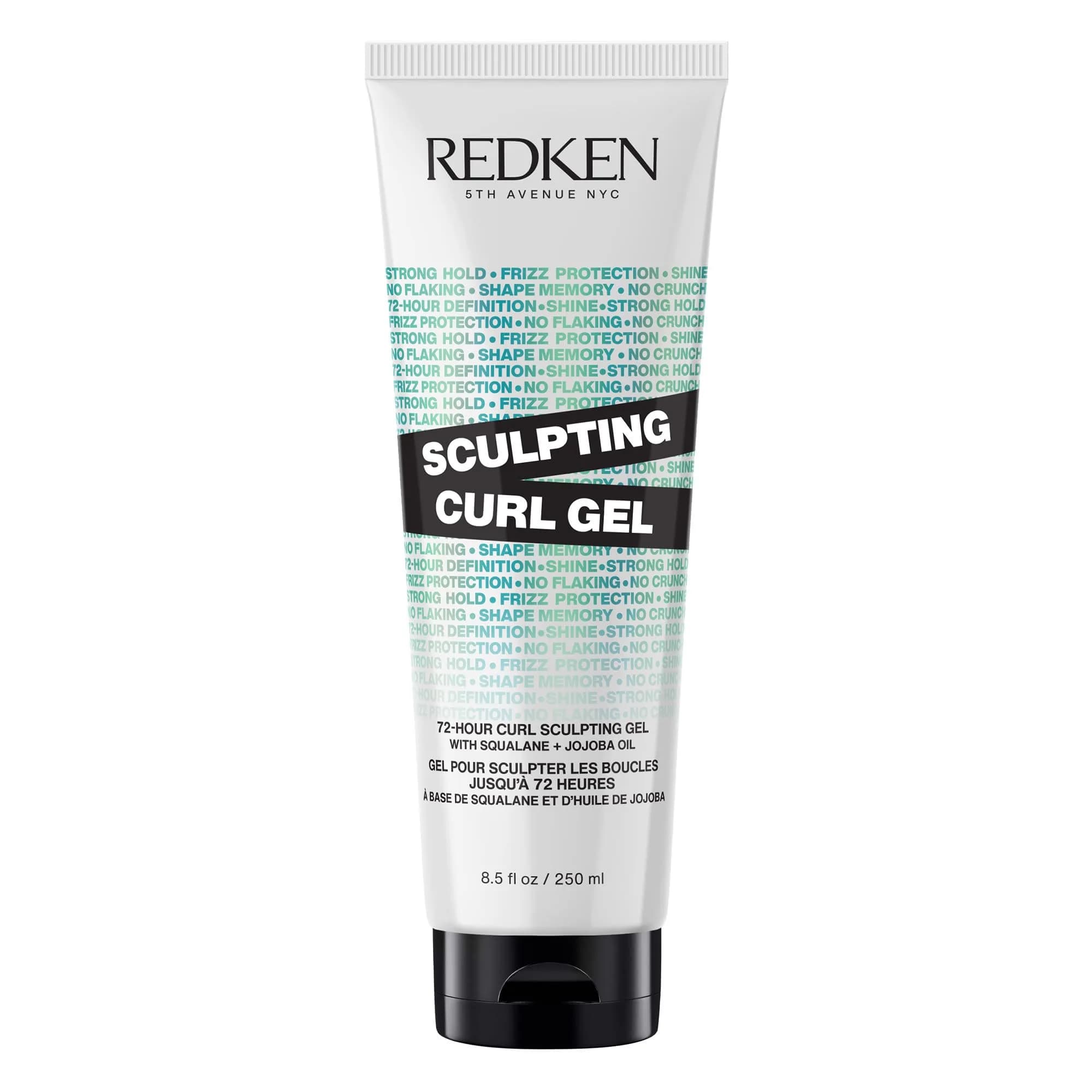 Redken Sculpting Curl Gel – For Curly Hair 250ml (8.5 Fl Oz) | Strong Hold Frizz Control - main product image