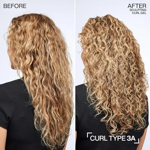 Redken Sculpting Curl Gel – For Curly Hair 250ml (8.5 Fl Oz) | Strong Hold Frizz Control thumbnail 4