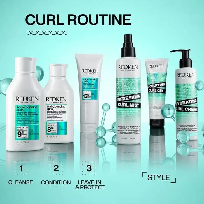 Redken Hydrating Curl Cream for Curly Hair 200ml (6.8 Fl Oz) | 72-Hour Curl Definition & Hydration thumbnail 8