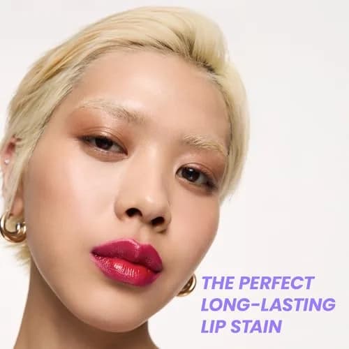 Wonderskin Wonder Blading Lip Stain Masque, Neon Rose 4ml (0.14 Fl Oz) | Long-Lasting, Waterproof, Transfer-Proof thumbnail 7