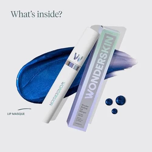Wonderskin Wonder Blading Lip Stain Masque, Neon Rose 4ml (0.14 Fl Oz) | Long-Lasting, Waterproof, Transfer-Proof thumbnail 9