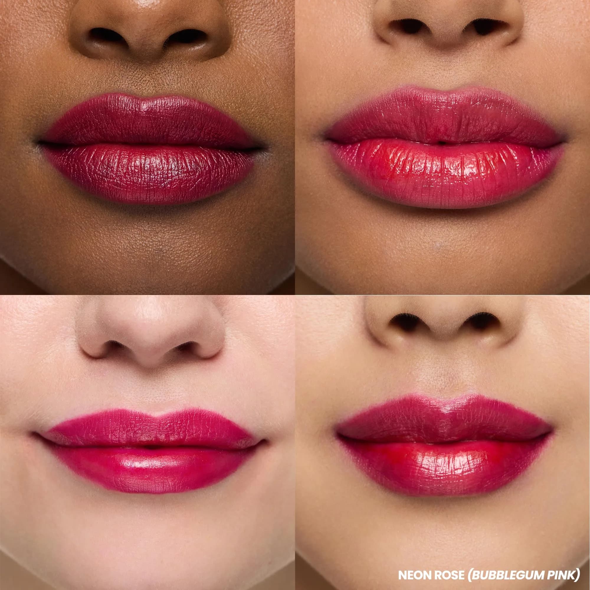 Wonderskin Wonder Blading Lip Stain Masque, Neon Rose 4ml (0.14 Fl Oz) | Long-Lasting, Waterproof, Transfer-Proof - view 2