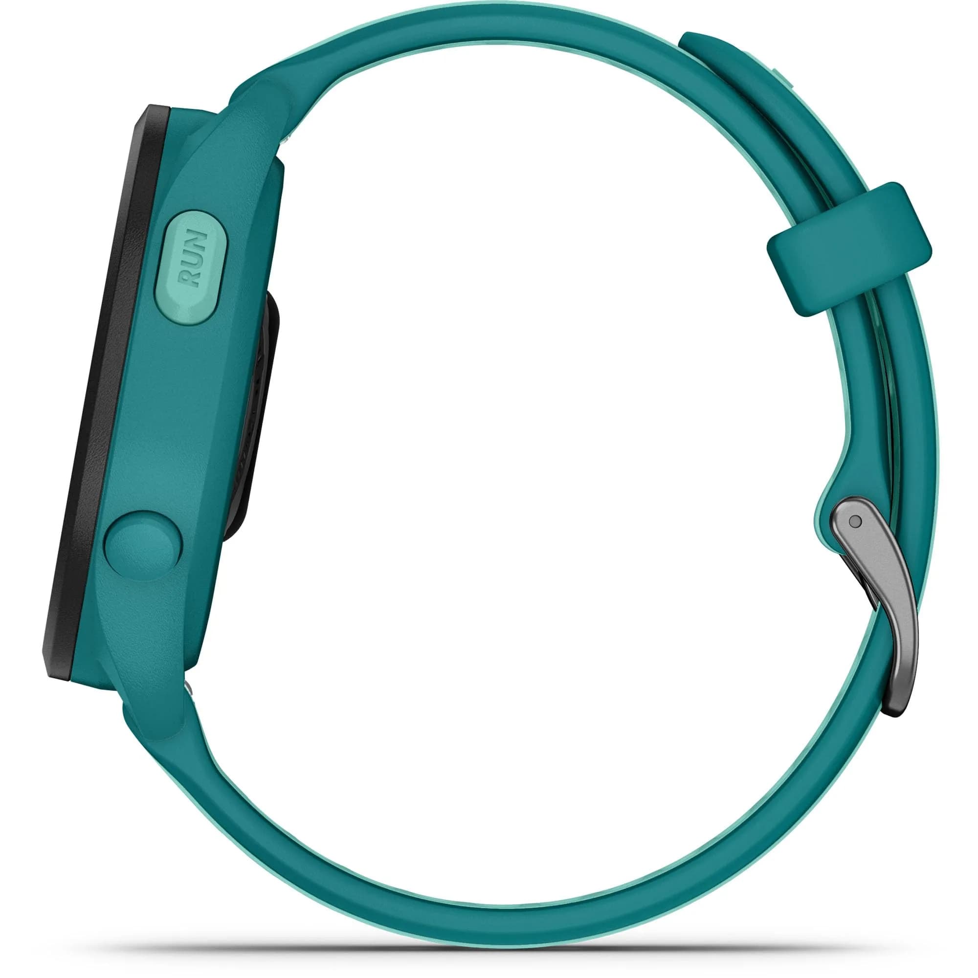 Garmin Forerunner® 165 Music Running Smartwatch 43mm Turquoise | AMOLED Touchscreen with GPS & Music Storage - view 2