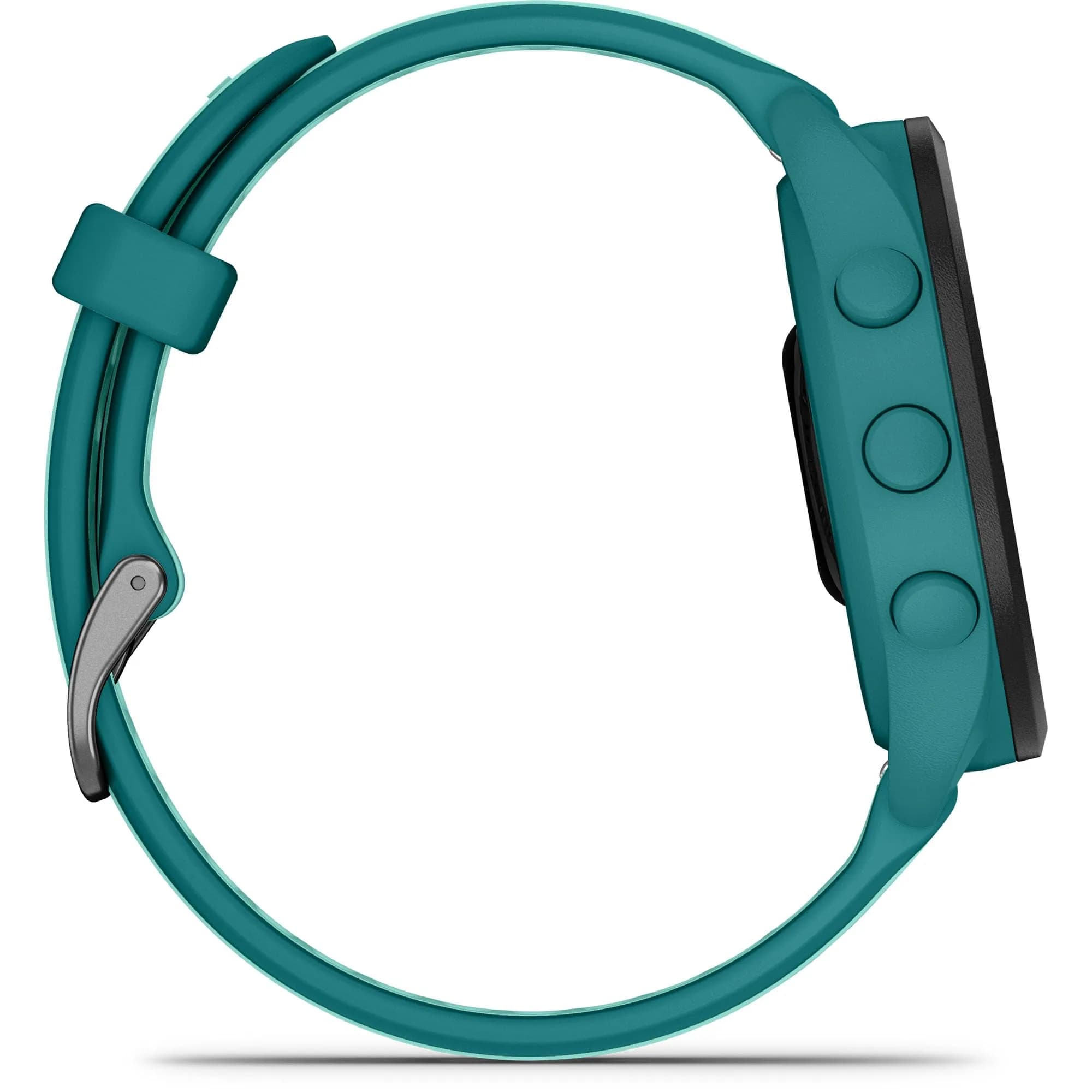 Garmin Forerunner® 165 Music Running Smartwatch 43mm Turquoise | AMOLED Touchscreen with GPS & Music Storage - view 3