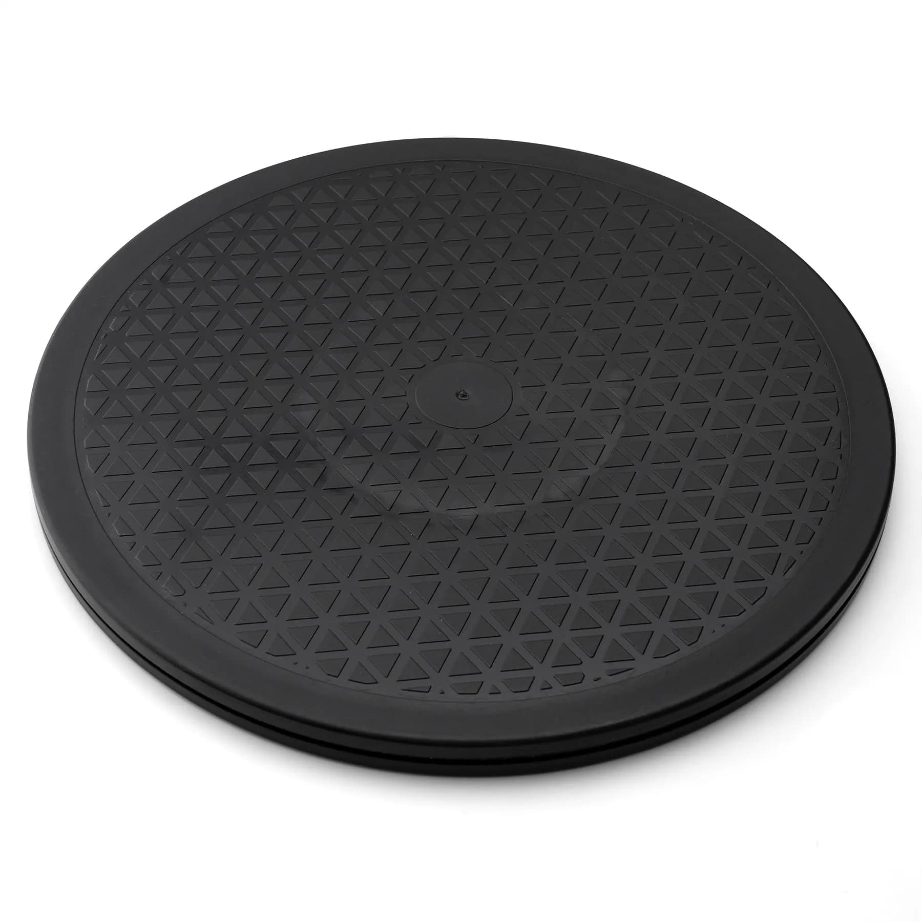 Famgee 12 Inch Lazy Susan Turntable 30cm (11.8in) | Heavy Duty Rotating Stand with Steel Ball Bearings — 12 Inch (Anti-slip Patterns)