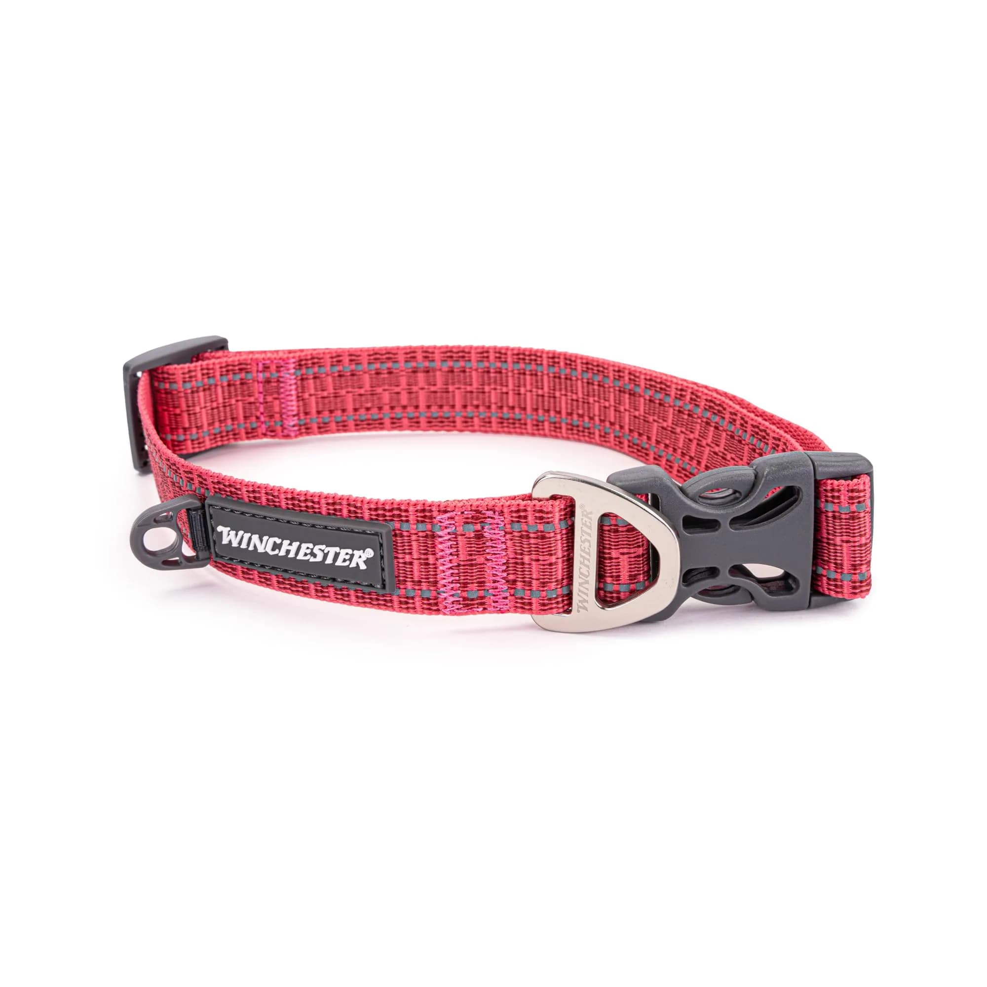 World of Winchester Signature Ombre Dog Collar Desert Rose, Medium (1.4 cm x 19.7 cm) — Pink