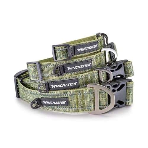 World of Winchester Signature Ombre Dog Collar Smoke Pine, Small (1.2 cm x 16.5 cm) | Durable & Reflective for Active Dogs thumbnail 2