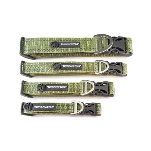 World of Winchester Signature Ombre Dog Collar Smoke Pine, Small (1.2 cm x 16.5 cm) | Durable & Reflective for Active Dogs thumbnail 3