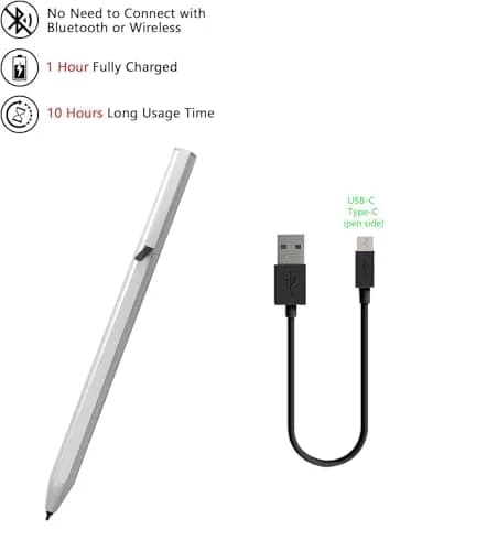 MITATTOK Rechargeable Active Stylus Pen 1.6mm | USI Certified for Touchscreen Tablets & Chromebooks thumbnail 6
