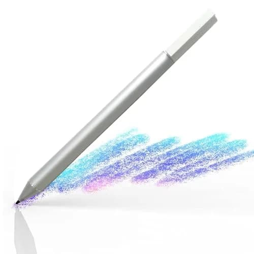 MITATTOK Stylus Pen for HP X360 15-BL 12-F 12-F014DX | Compatible with HP Chromebook X2 12-F014DX, Silver, Power: AAAA batteries included thumbnail 1