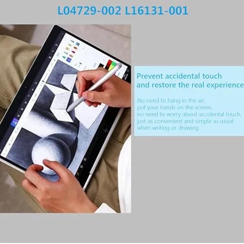 MITATTOK Stylus Pen for HP Elite x2 1013 G3, EliteBook x360 1020 G2, 1030 G2 G3, Pro x2 612 G2 | Silver, Wacom AES Compatible thumbnail 7