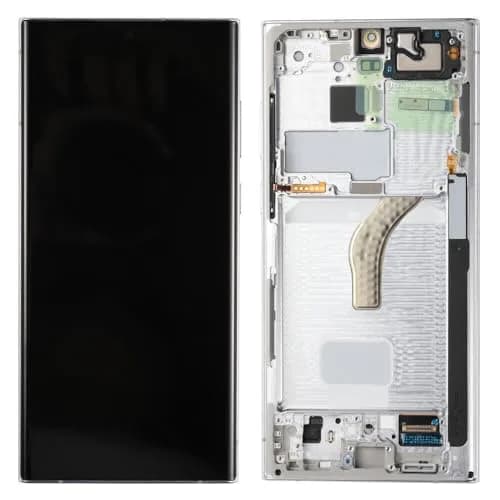 Yondista Samsung Galaxy S22 Ultra 5G Screen Replacement 6.8" AMOLED SM-G908a, SM-S908u, SM-S908w LCD Display Touch Digitizer Assembly with Tools (Sliver with Frame) thumbnail 3