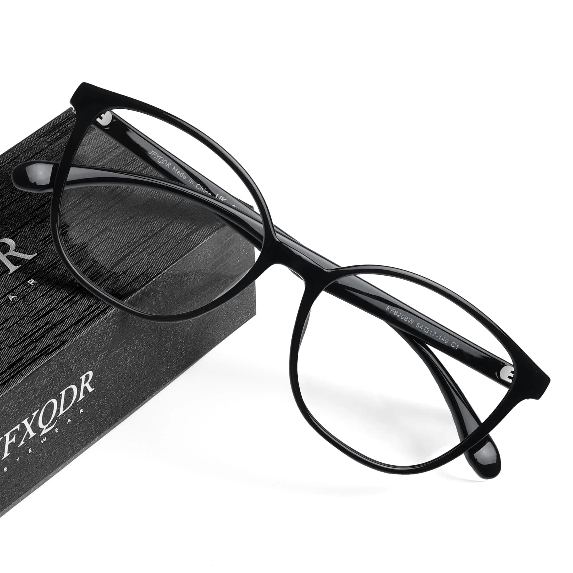 JFXQDR Blue Light Blocking Computer Glasses for Women | UV400 Protection, Lightweight TR90 Frame